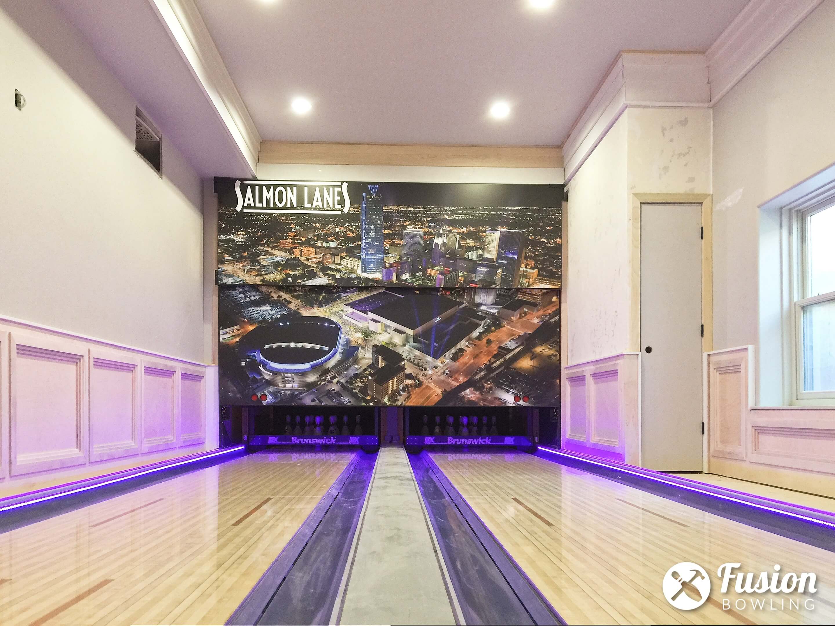 Private Home Bowling Alley Oklahoma City, Oklahoma